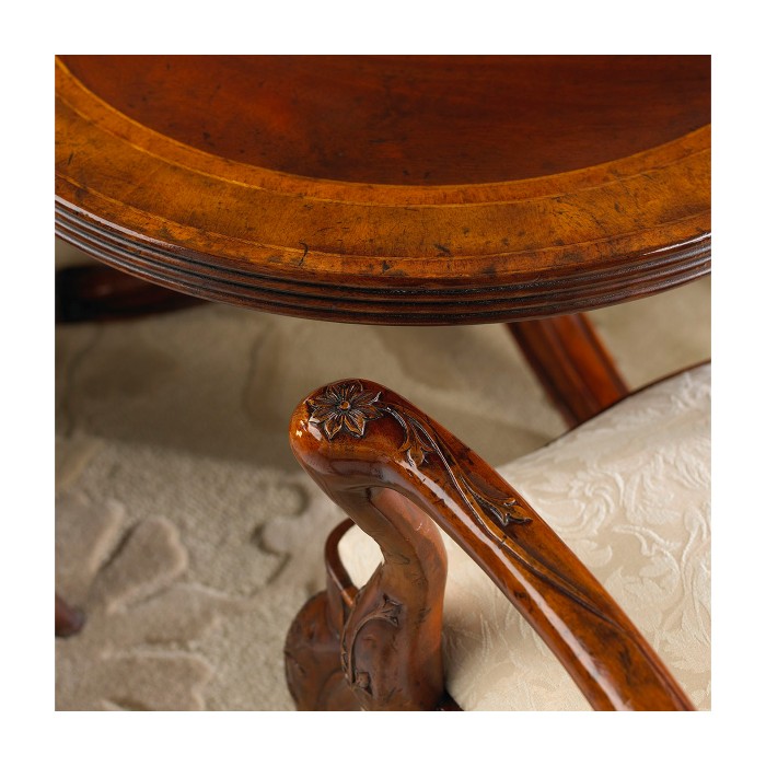 Gilded 18th Century Dining Arm Chair
