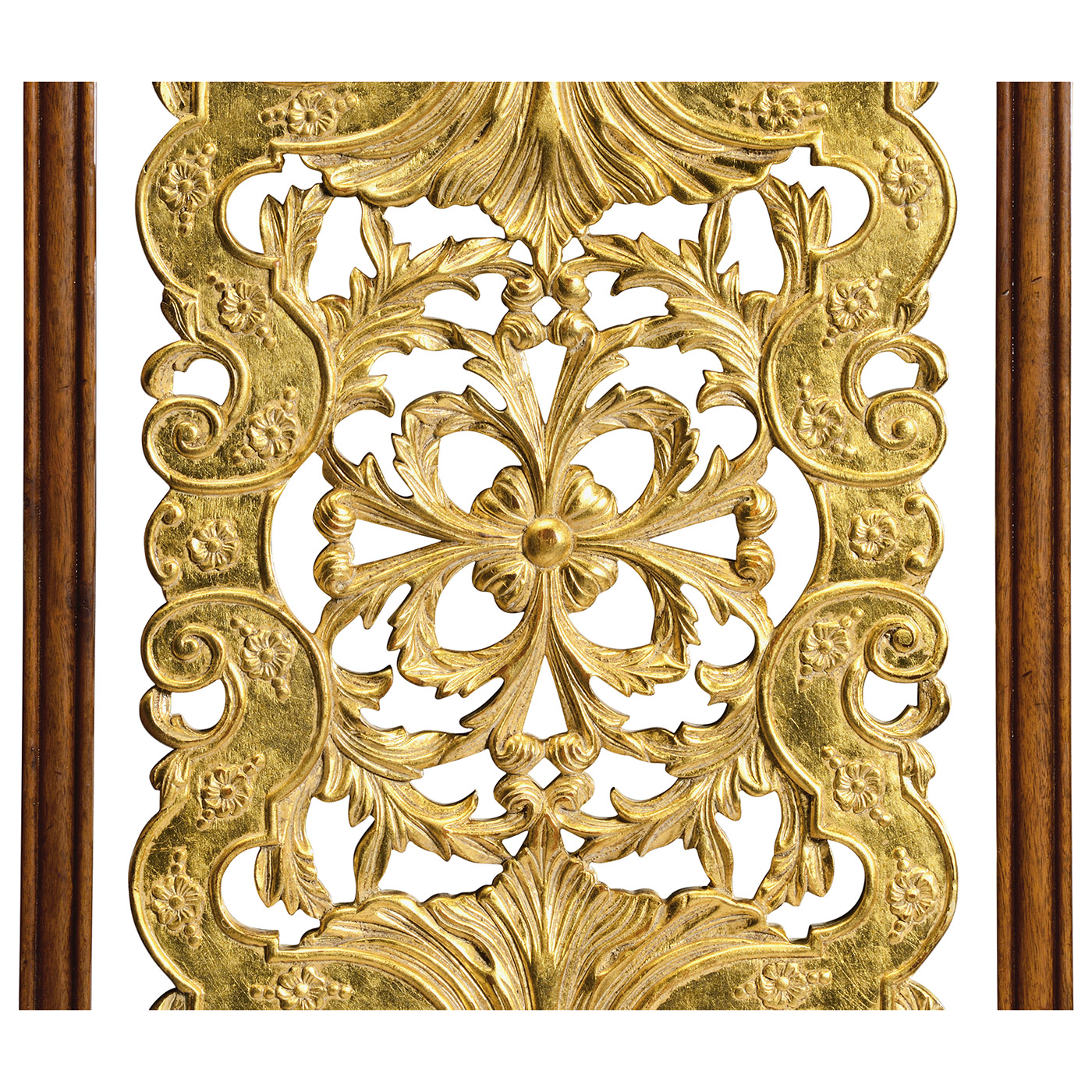 Jacobean Style Gilt Walnut Side Chair