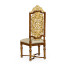 Jacobean Style Gilt Walnut Side Chair