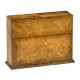 Rectangular Walnut Rope Twist Placemat Box