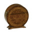 Circular Walnut & Circular Inlay Placemat Box
