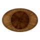 Mahogany Round to Oval Dining Table 53