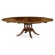 Mahogany Round to Oval Dining Table 53
