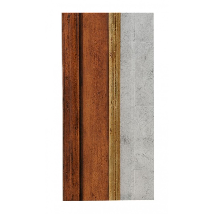 Flat Plank mirror (églomisé)