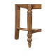 Rope twist veneer open back chair (Arm)