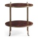 Brass Mounted Serving Table