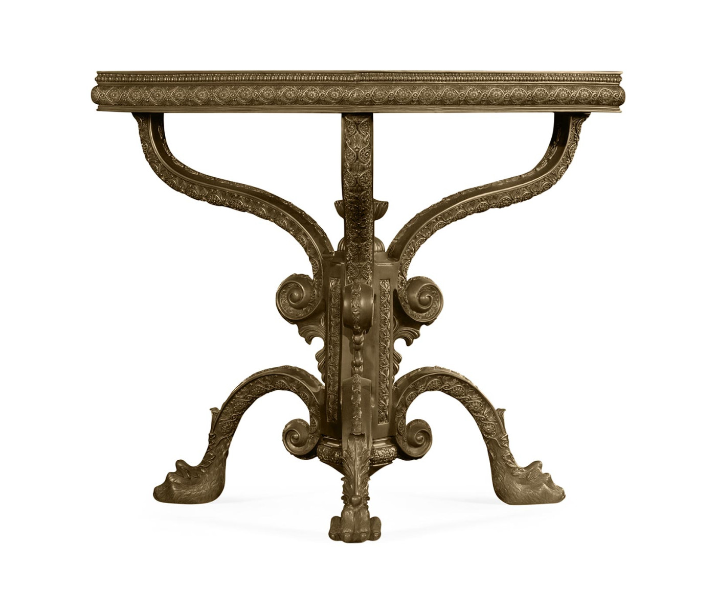Baroque Brass Centre Table