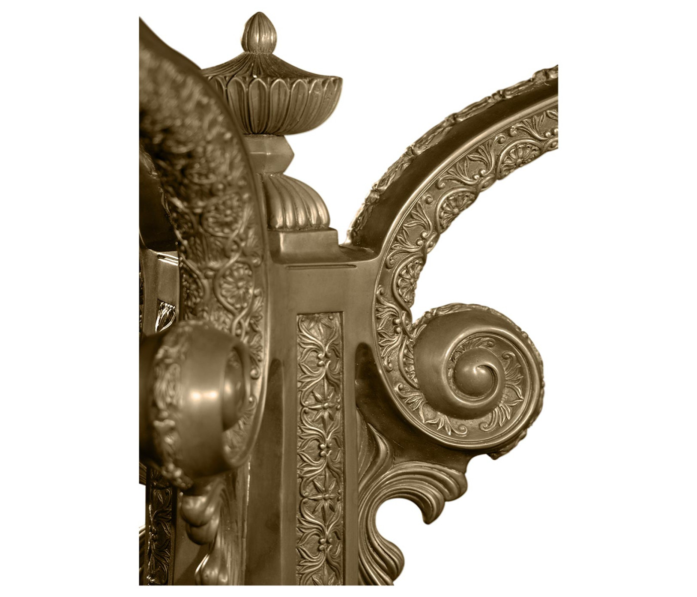 Baroque Brass Centre Table
