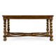 Square oyster coffee table glass top (40