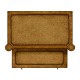 Rope twist chest of drawers