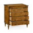 Rope twist chest of drawers