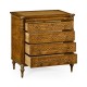 Rope twist chest of drawers