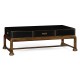 Black painted coffee table (no butterflies)