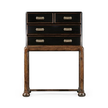 Painted Chest on stand (no Butterflies)