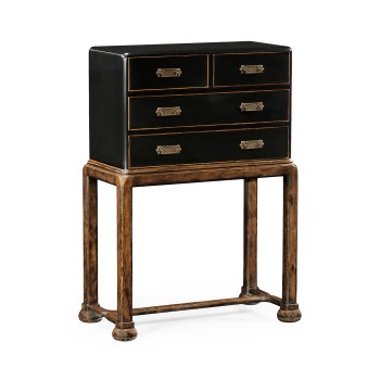 Painted Chest on stand (no Butterflies)