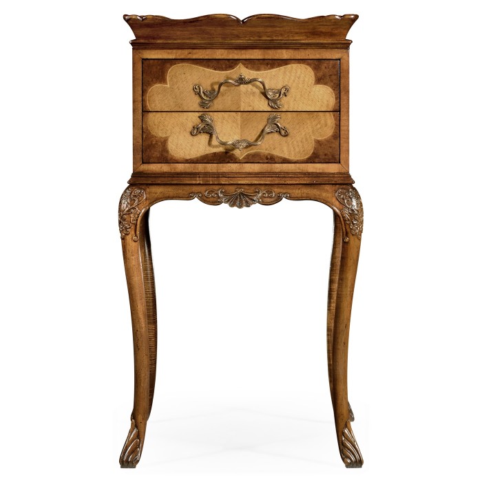 Satinwood Tray Lamp Table