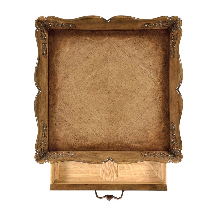 Satinwood Tray Lamp Table