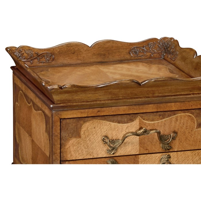 Satinwood Tray Lamp Table