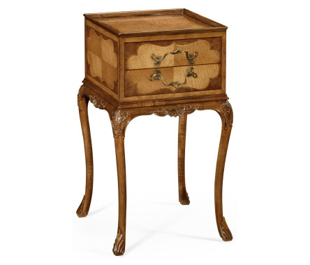 Satinwood Tray Lamp Table