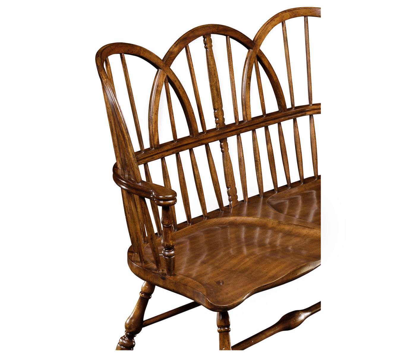 Windsor two seat bench