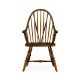 Tall Walnut Windsor Arm Chair