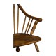 Tall Walnut Windsor Arm Chair