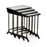 Black Painted Nesting Tables