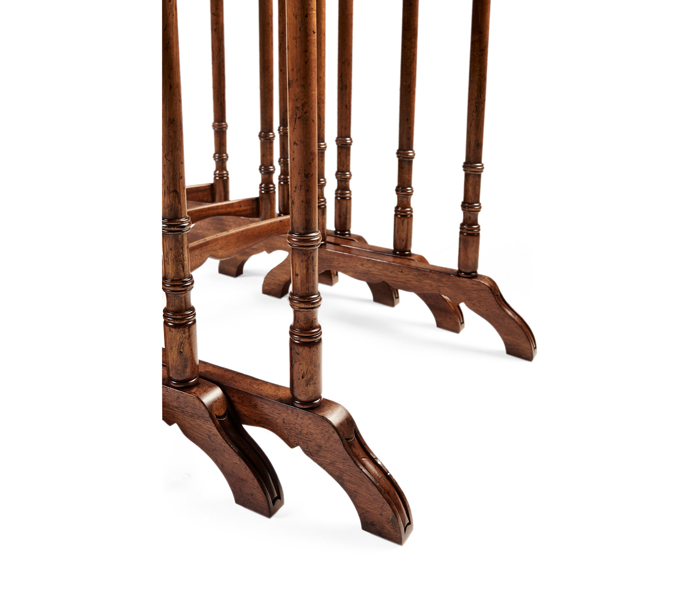 Regency Mahogany Nesting Tables