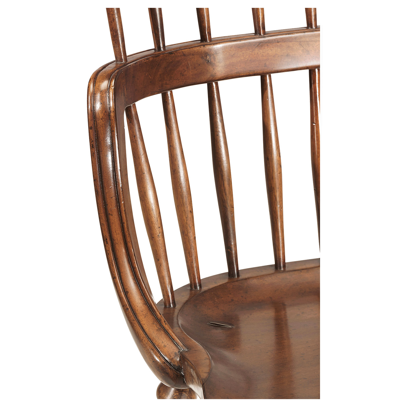 Windsor Walnut Side Chair