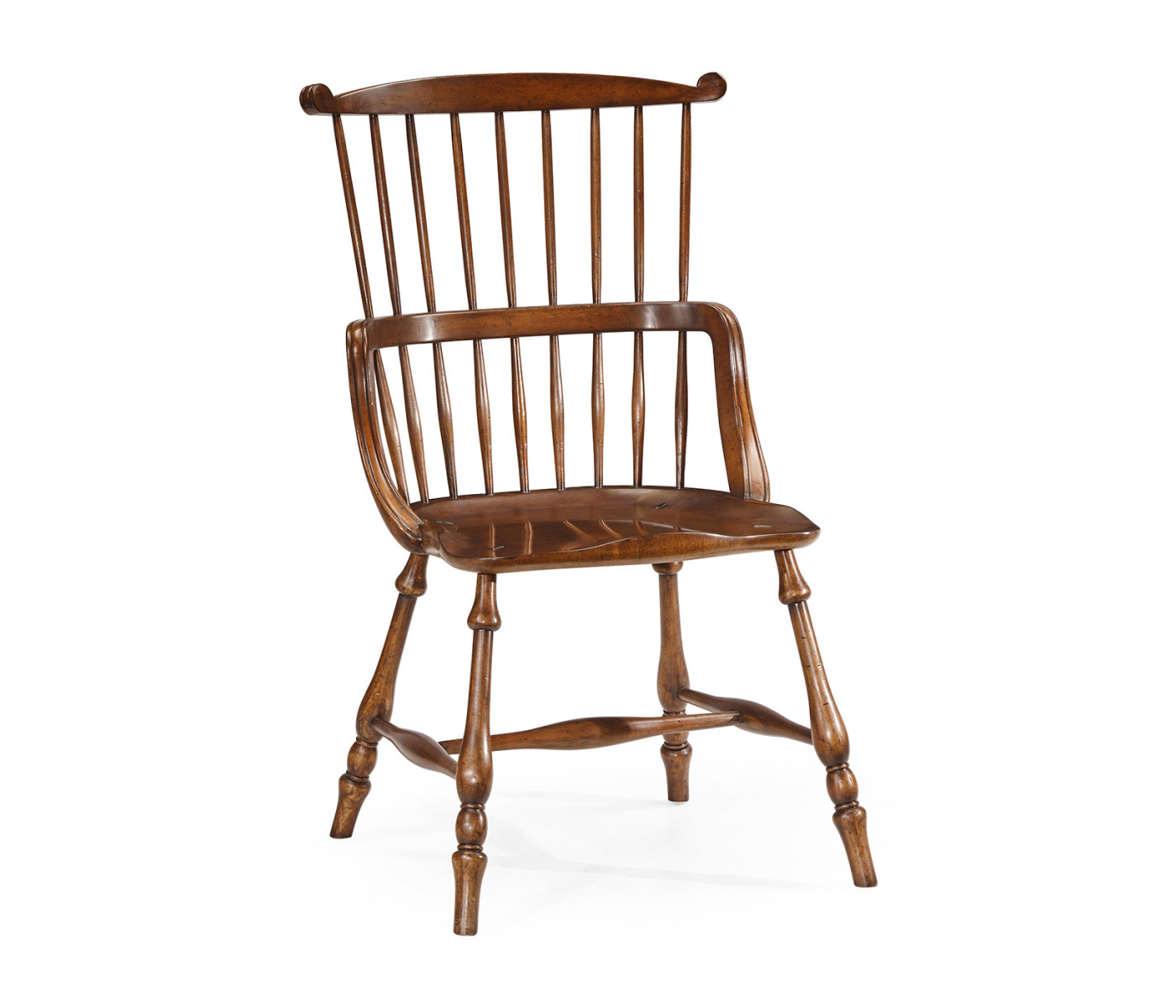 Windsor Walnut Side Chair