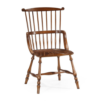 Windsor Walnut Side Chair