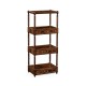 Regency Mahogany Four-Tier Étagère