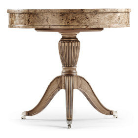 Fulgurite Drum Table