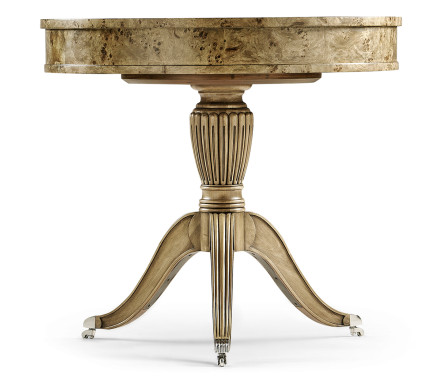Fulgurite Drum Table