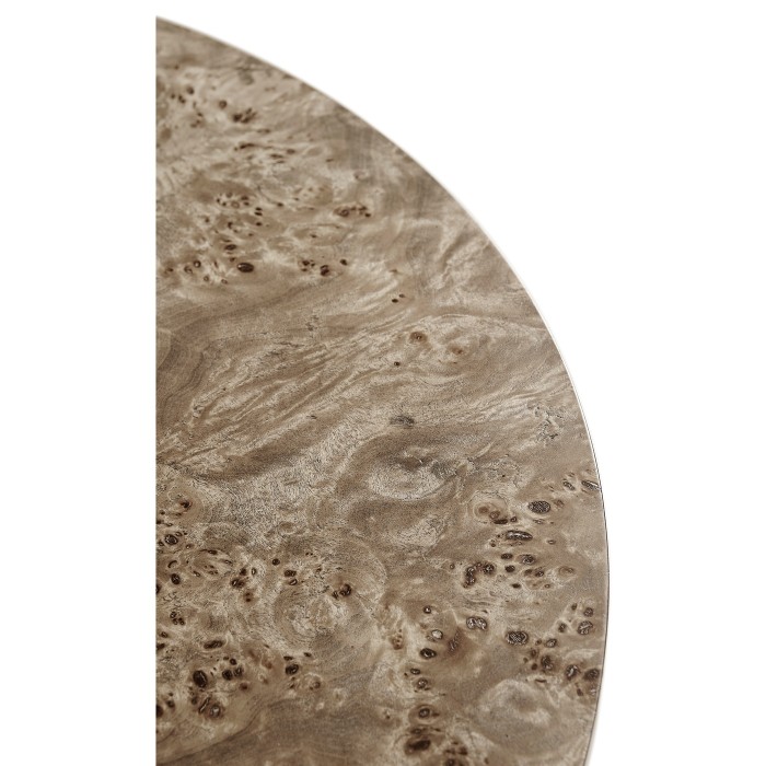Fulgurite Drum Table