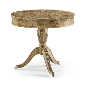 Fulgurite Drum Table