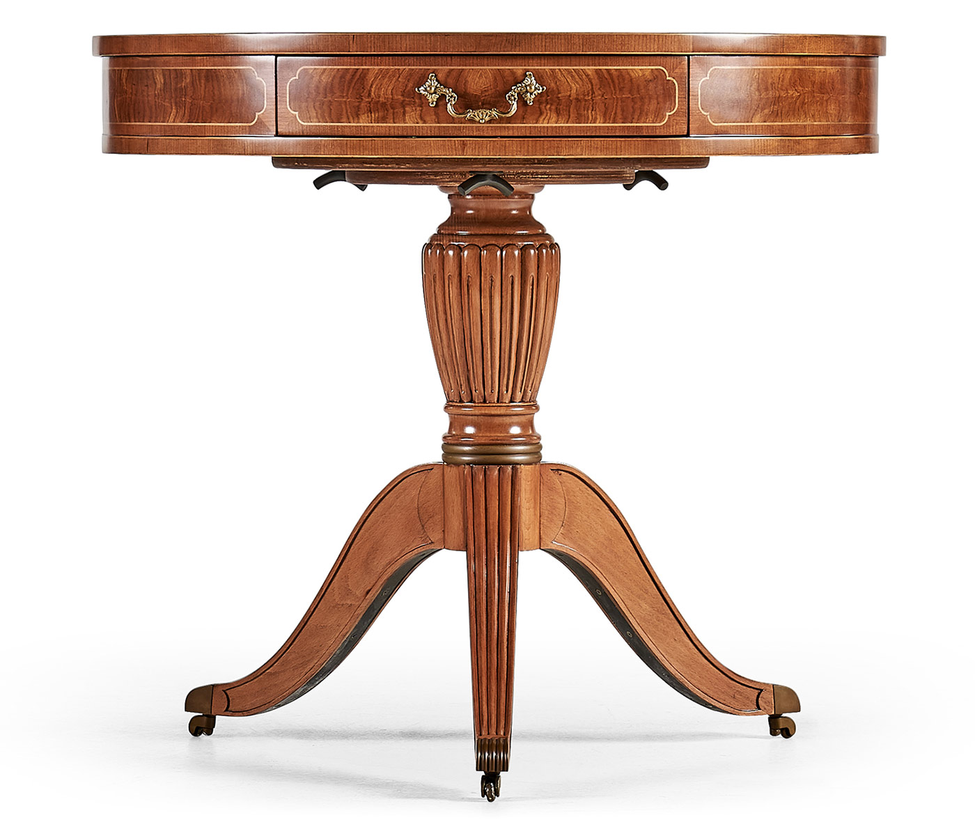 Mahogany Drum Table