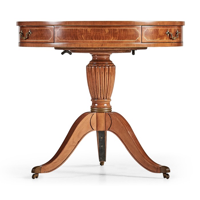 Mahogany Drum Table