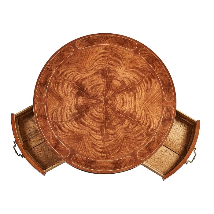Mahogany Drum Table