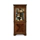 Mahogany Glazed Corner Cabinet