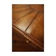 Rustic walnut console