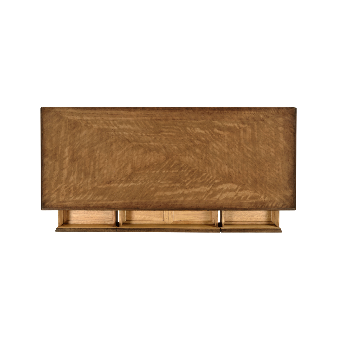 Satinwood large chest of drawers