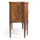 Windsor Crotch Walnut Breakfront Sideboard