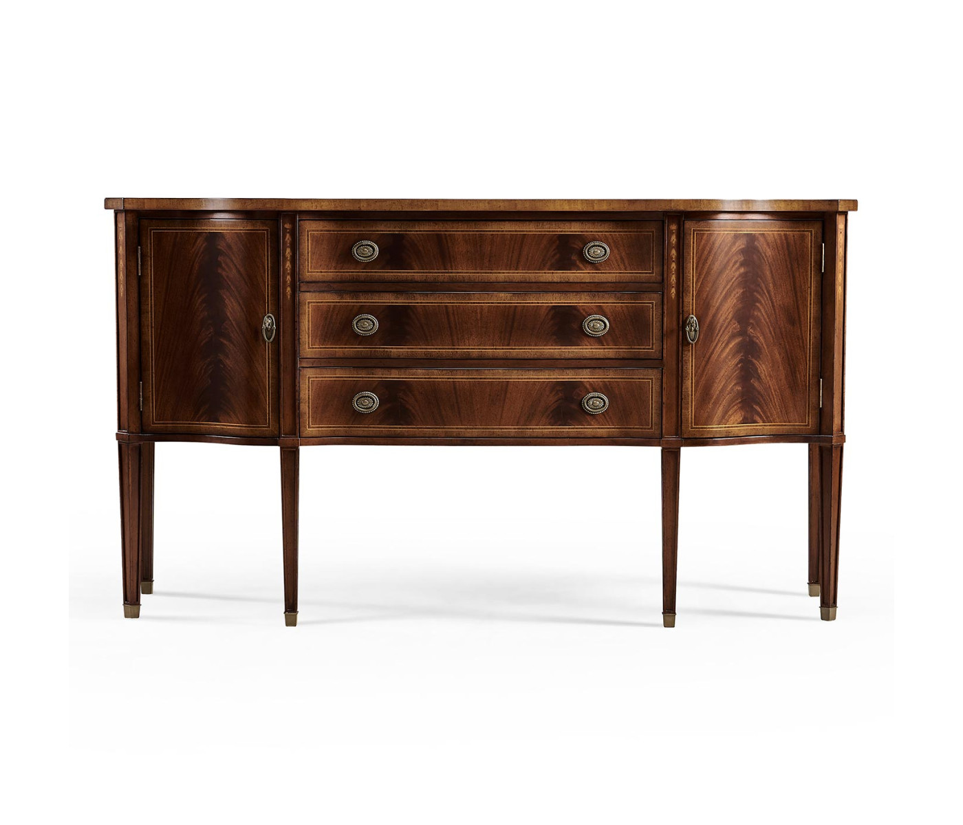 Buckingham Mahogany Breakfront Sideboard