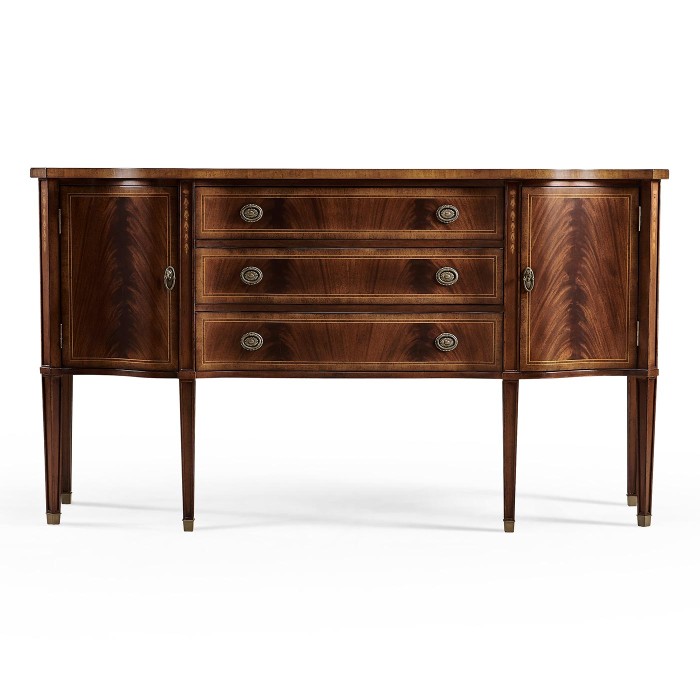 Buckingham Mahogany Breakfront Sideboard