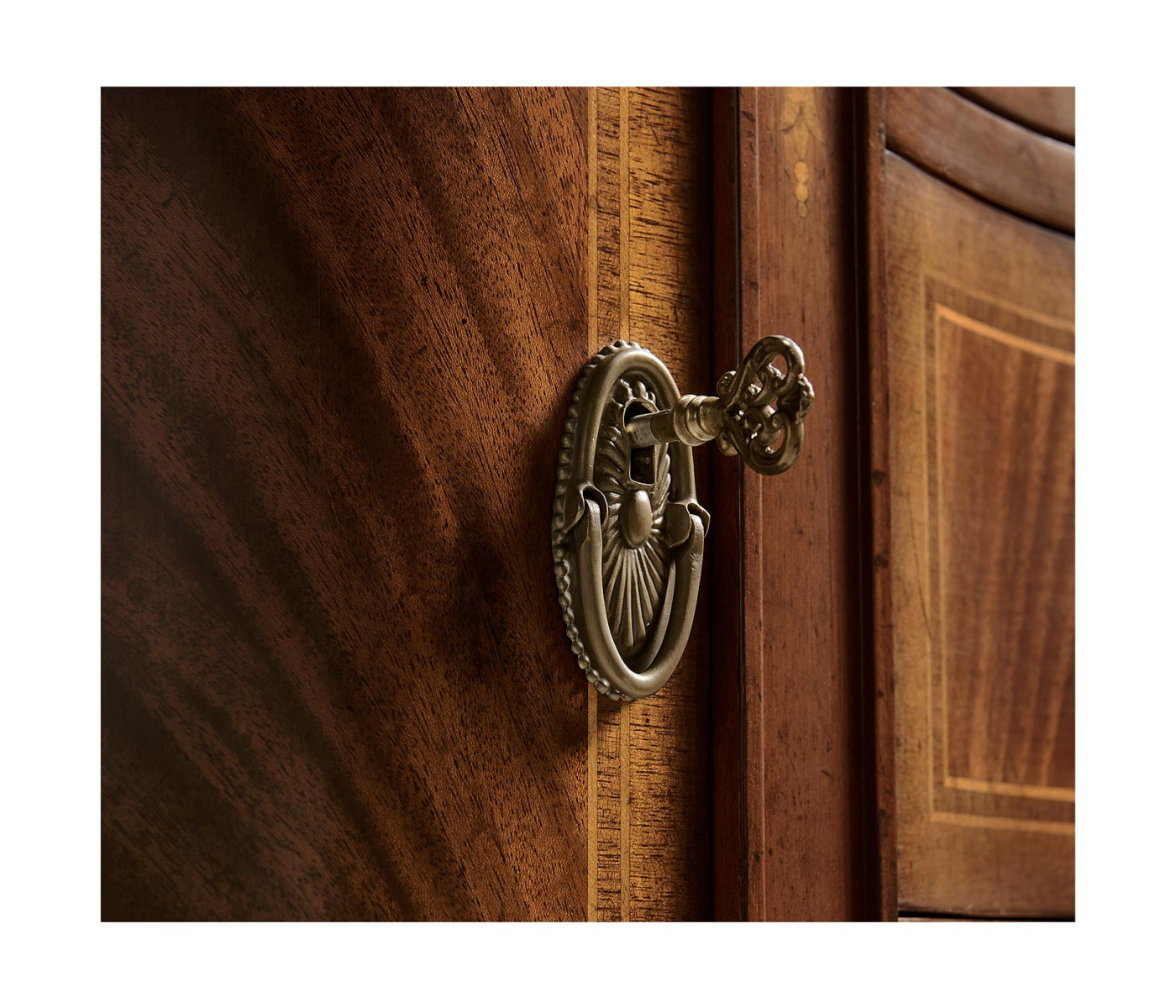 Buckingham Mahogany Breakfront Sideboard