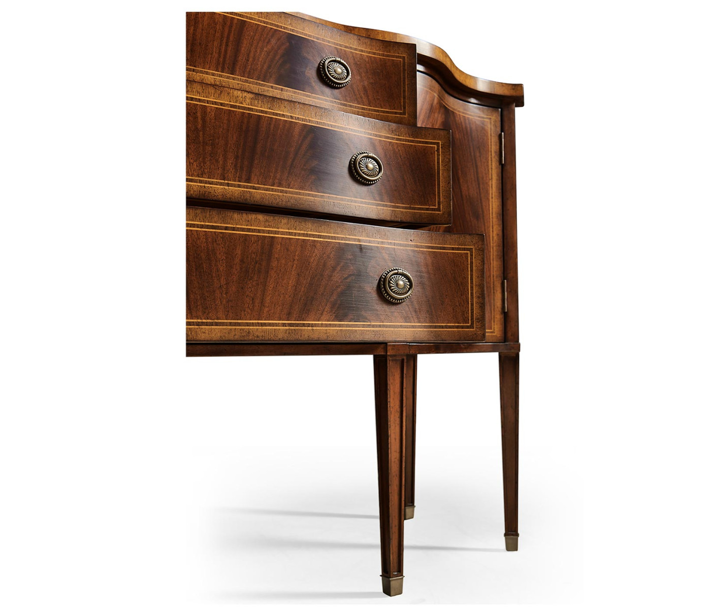Buckingham Mahogany Breakfront Sideboard