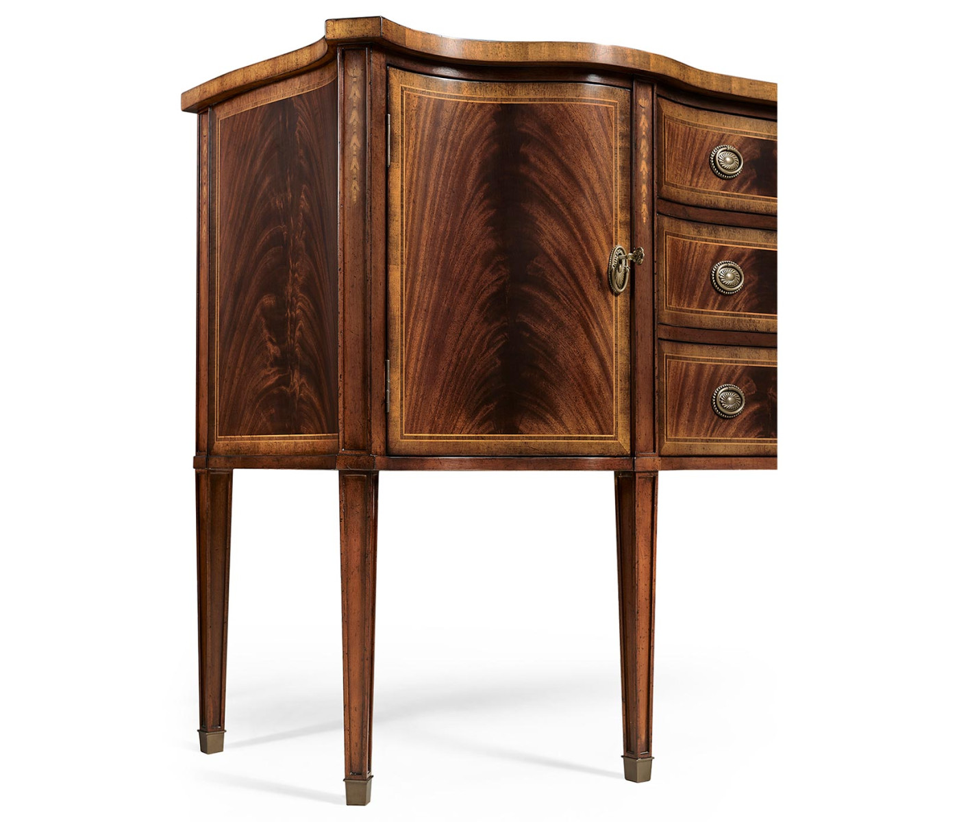 Buckingham Mahogany Breakfront Sideboard