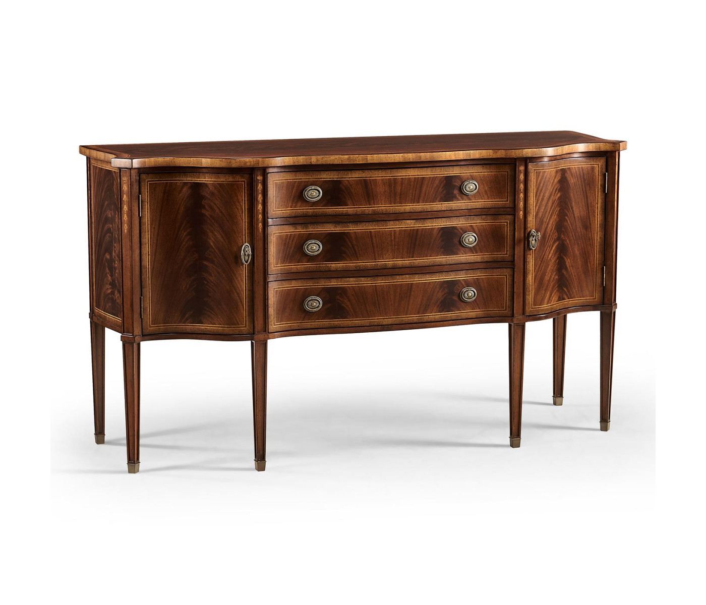 Buckingham Mahogany Breakfront Sideboard