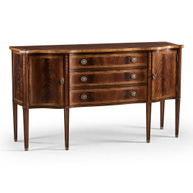Buckingham Mahogany Breakfront Sideboard